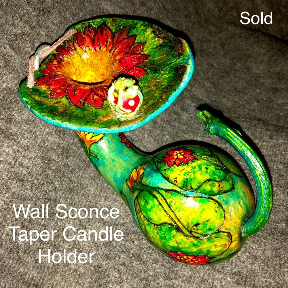 CREATIVE IDEAS for Arts and Crafts Projects using Gourds by Kristina Simkins - Picture 12 of 16